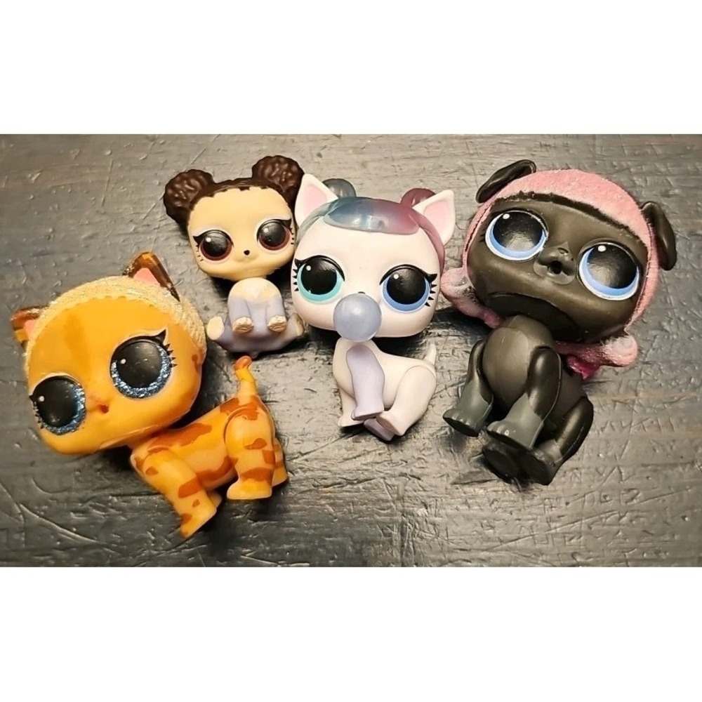 LOL Surprise Madame Sparkle Sugar Pup Secret Agent Lil Pup Lot MGA Figures 2018